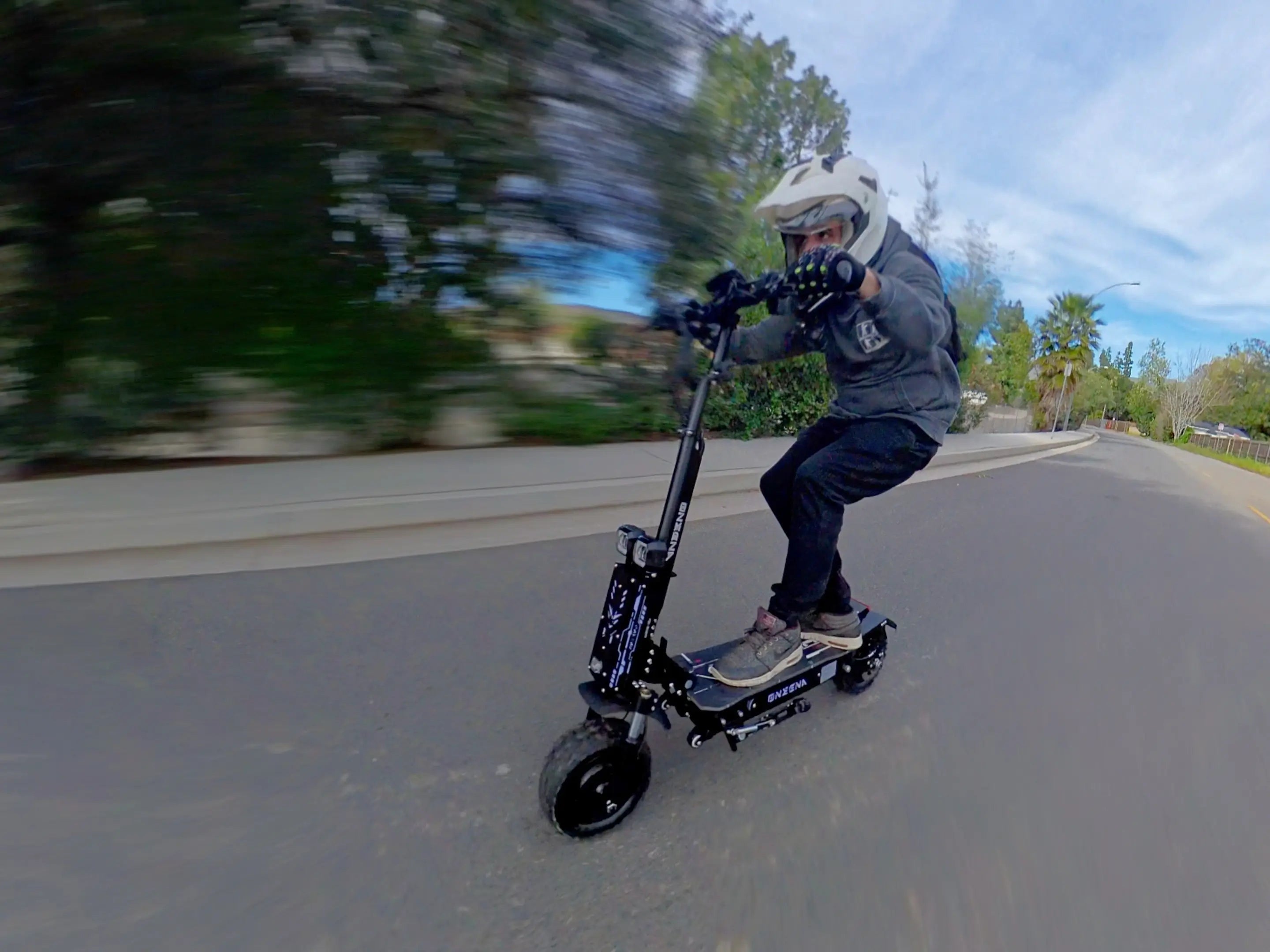 ONECNA Minor Imperfections GT7 Dual Motor 11" Electric Scooter for Adults