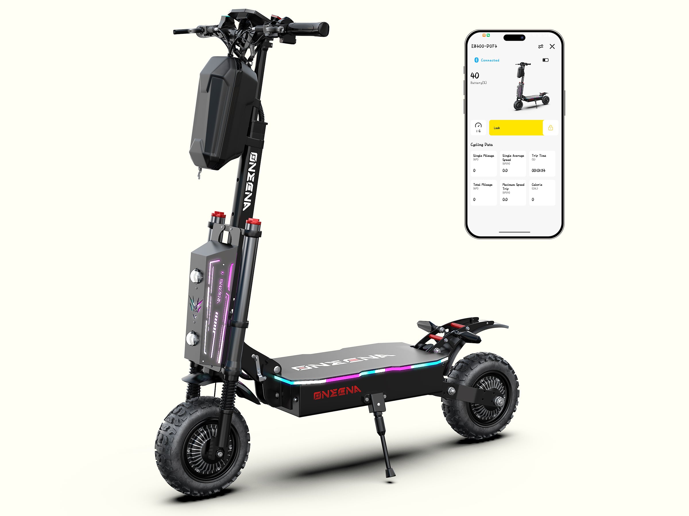 ONECNA GT8 PRO Dual Motor 11" Adult Electric Scooter