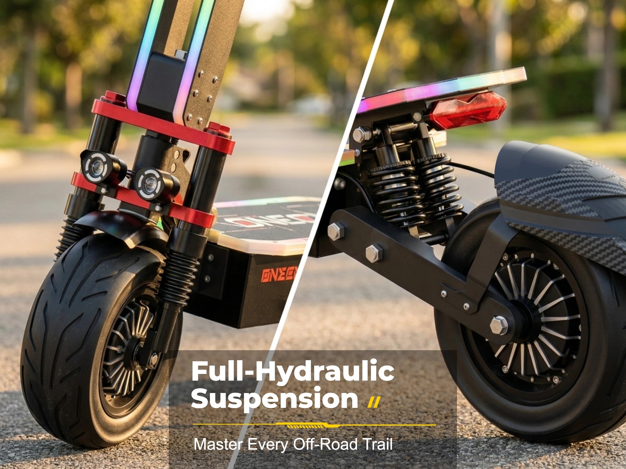 ONECNA GT9 Dual Motor 12" Adult Off-Road Escooter