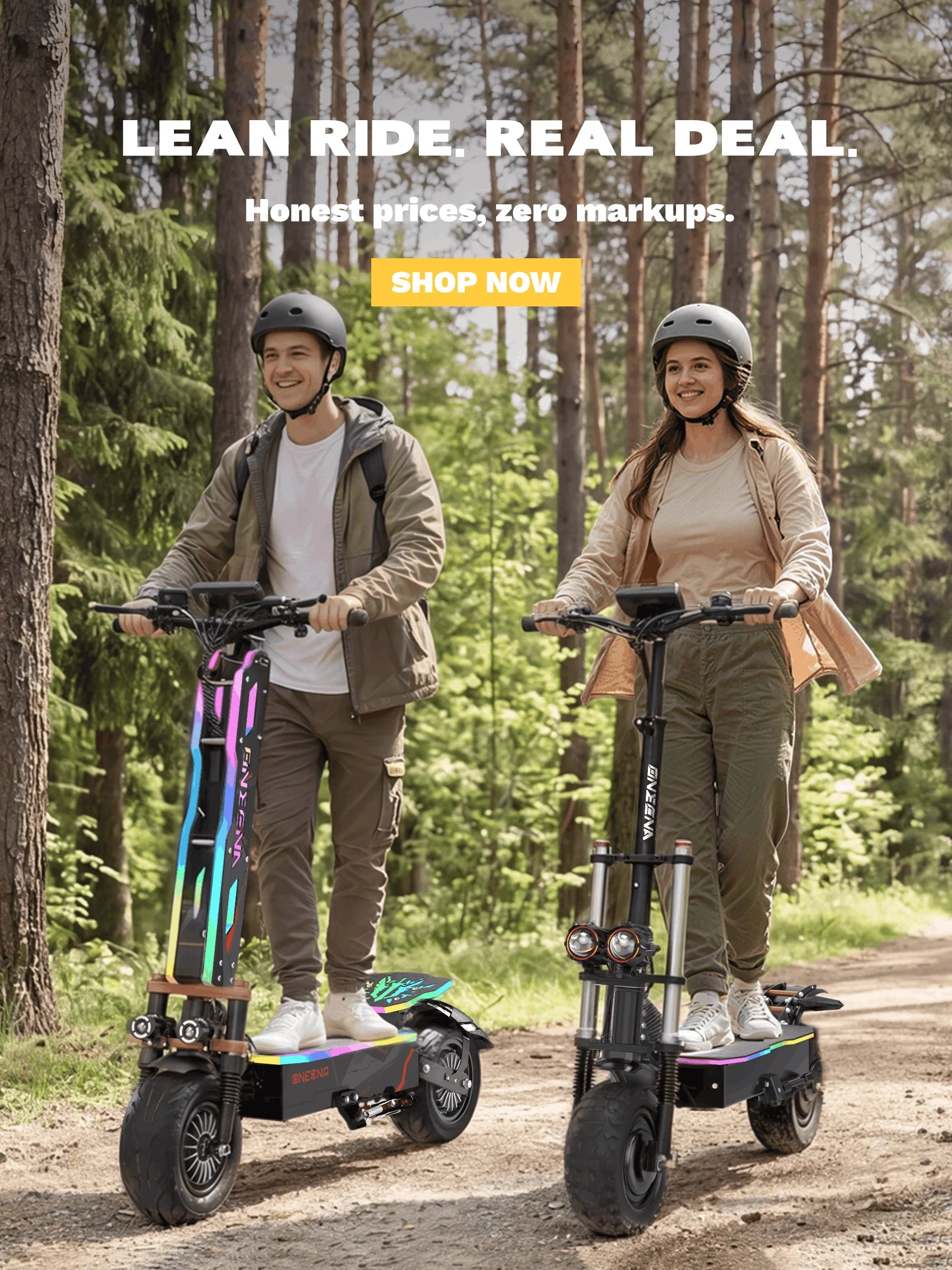 High Performance E-scooters