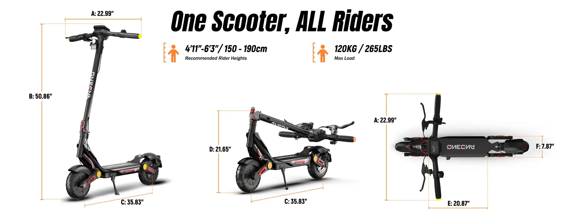 A2_Electric_Scooter_Dimensional_Drawing