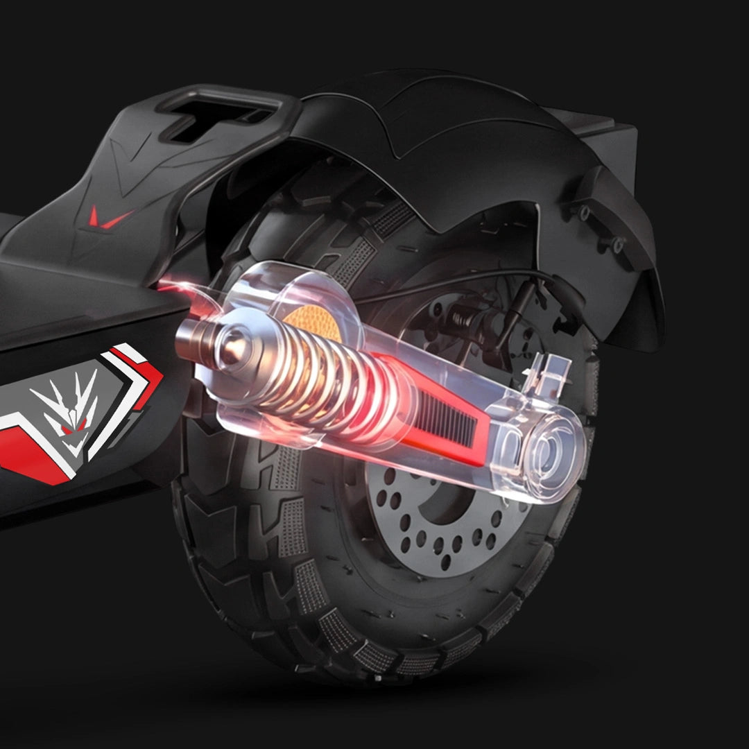 A2_Electric_Scooter_Rear_Wheel_with_Hydraulic_Shock_Absorption