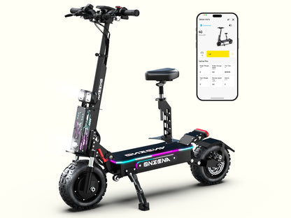 ONECNA GT7 5600W Dual Motor 11" Electric Scooter for Adults & Kids