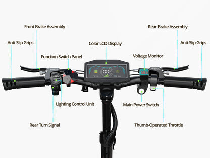 ONECNA Minor Imperfections GT8 PRO Dual Motor 11" Adult E-Scooter 