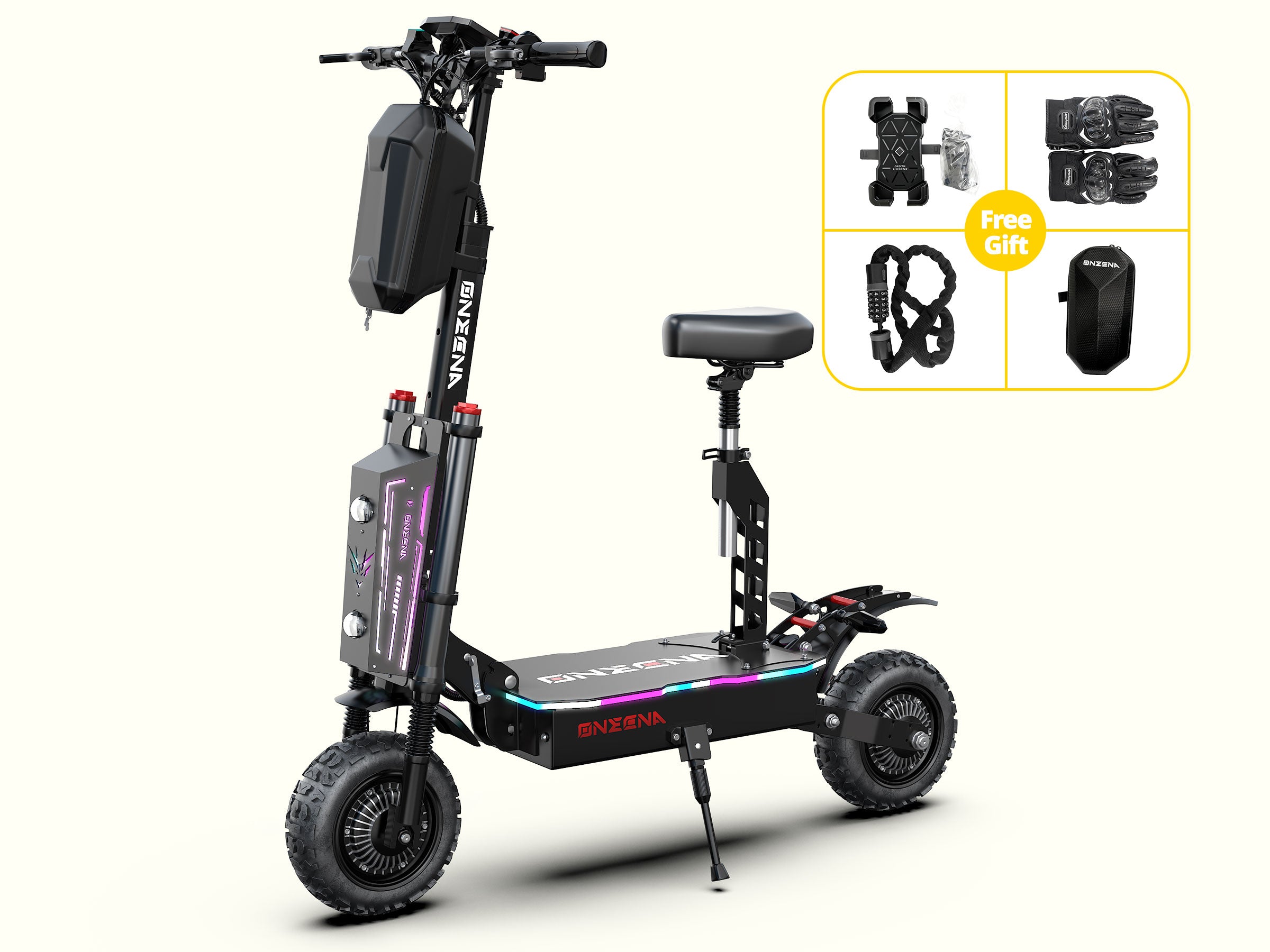 ONECNA GT8 PRO Dual Motor 11" Adult Electric Scooter