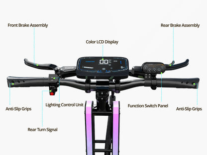 ONECNA Minor Imperfections GT9 Dual Motor 12"Escooter 