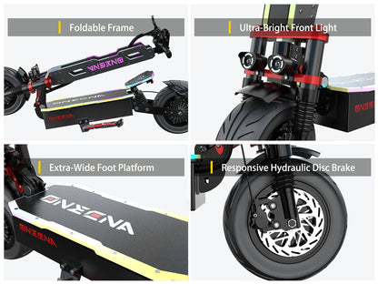 ONECNA Minor Imperfections GT9 Dual Motor 12"Escooter 