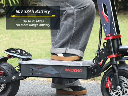 ONECNA Minor Imperfections GT9 Dual Motor 12"Escooter 