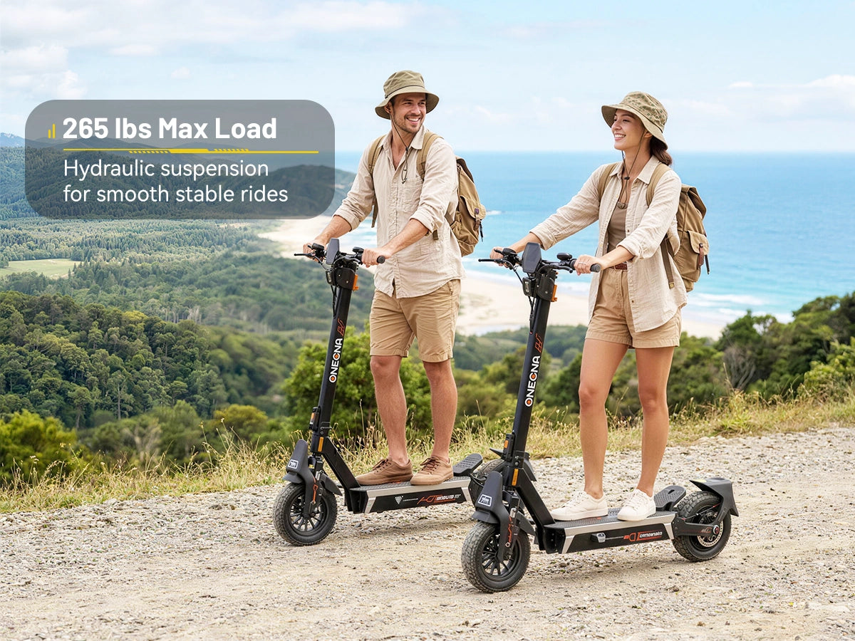 ONECNA T2 1200W 10" Adult Electric Commuter Scooter
