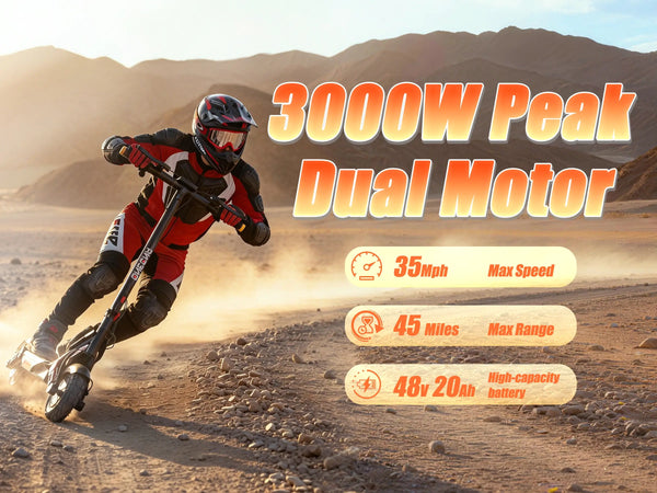 ONECNA A2 3000W Dual Motor Commuter Scooter