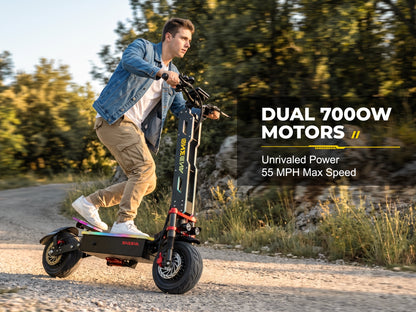 ONECNA GT9 Dual Motor 12" Adult Off-Road Escooter