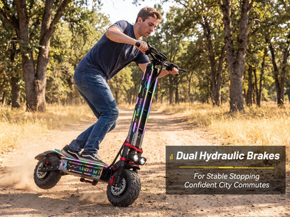 ONECNA GT9 Pro Dual Motor 12" Adult Off-Road Electric Scooter