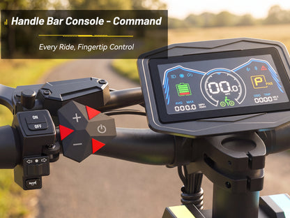 ONECNA GT9 Pro Dual Motor 12" Adult Off-Road Electric Scooter