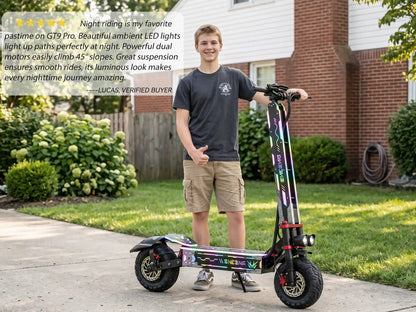 ONECNA GT9 Pro Dual Motor 12" Adult Off-Road Electric Scooter