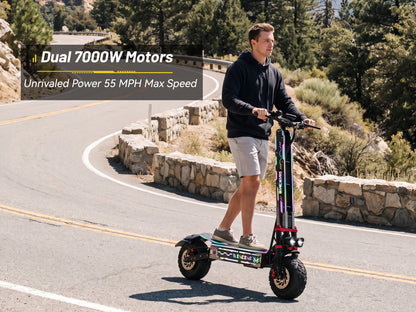 ONECNA GT9 Pro Dual Motor 12" Adult Off-Road Electric Scooter