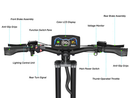 ONECNA T99 Dual Motor 13" Adult Off-Road Escooter
