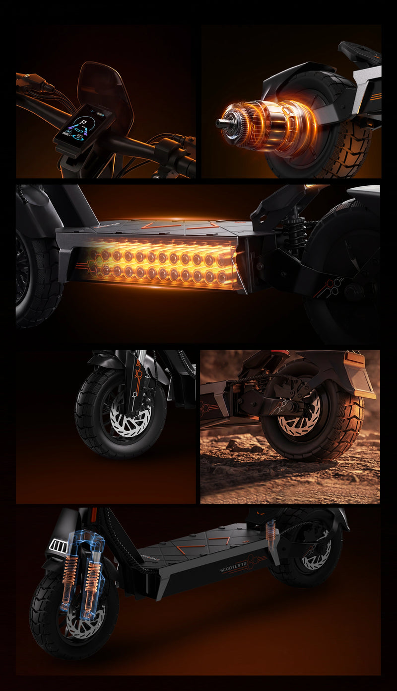 T2 - Electric Scooter - 1200W-Detail 