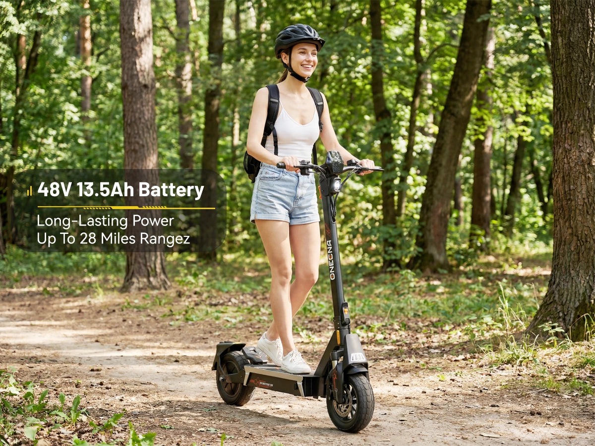 ONECNA T2 1200W 10" Adult Electric Commuter Scooter