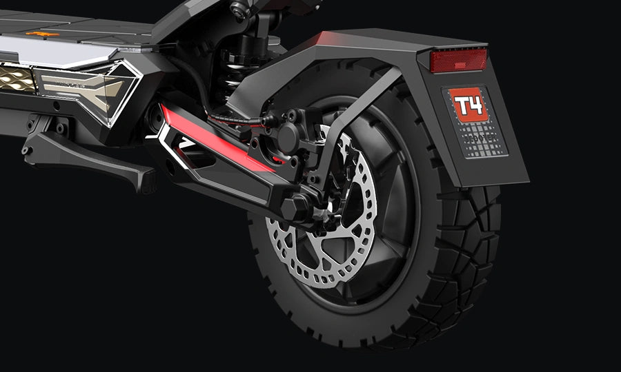 T4_1200W_Single-Motor_Scooter_Reliable_Braking