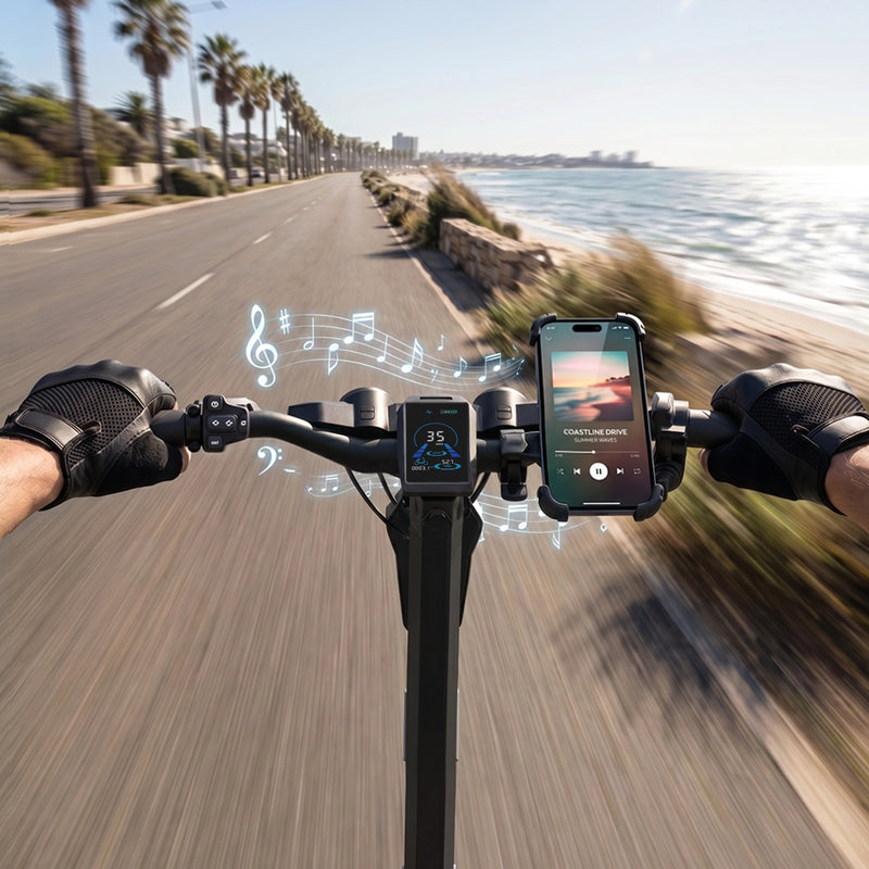 T4_1200W_Single-Motor_Scooter_with_Built-in_Bluetooth_Speaker