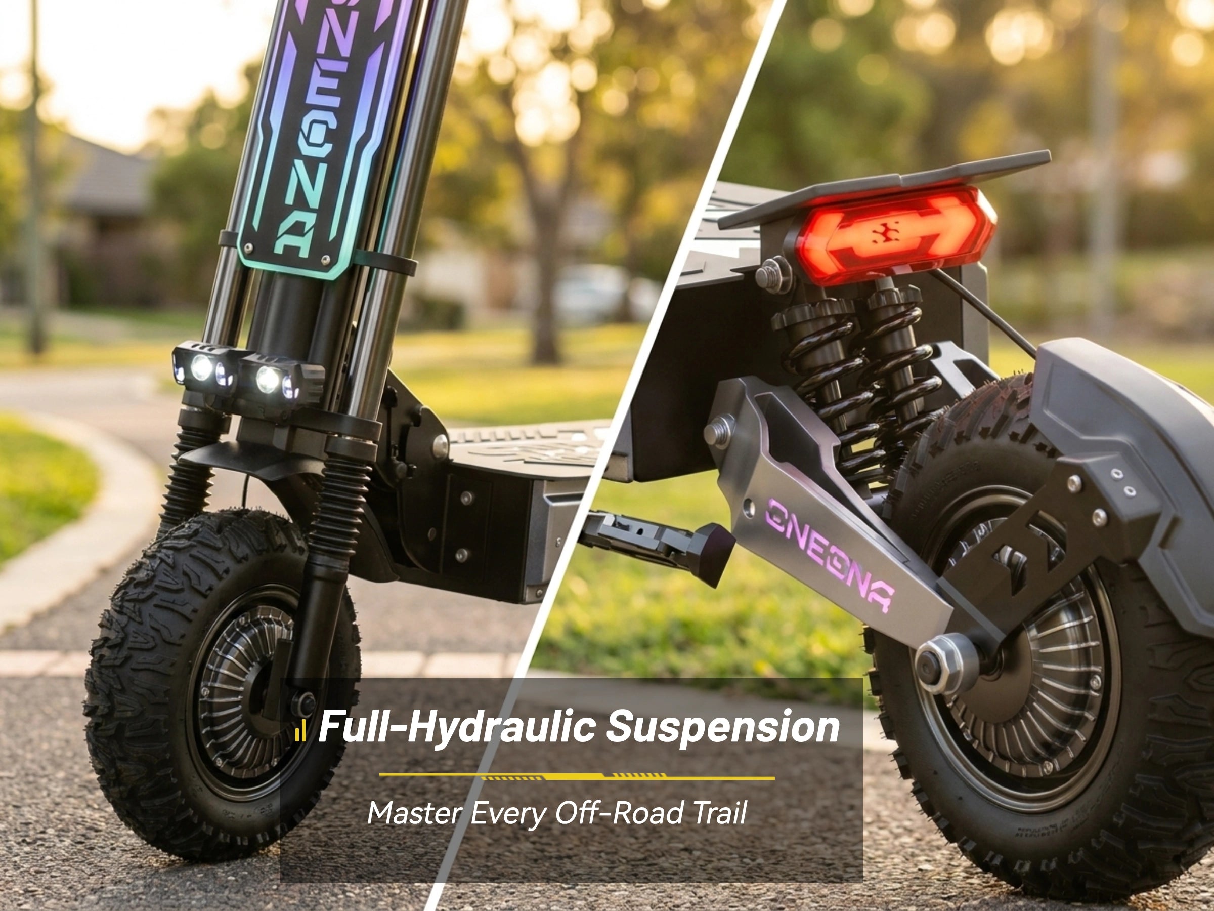 ONECNA T99 Dual Motor 13" Adult Off-Road Escooter