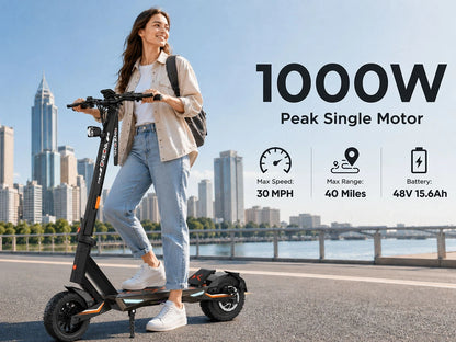 ONECNA T3 10" 1000W Motor Commuter Scooter